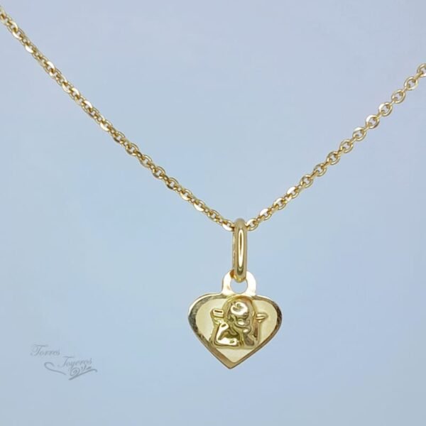Dije angelito corazon