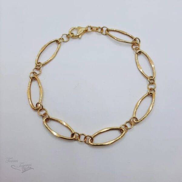 Pulsera ovalos y circulos