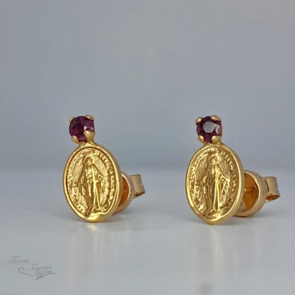 Topos milagrosa con rubis